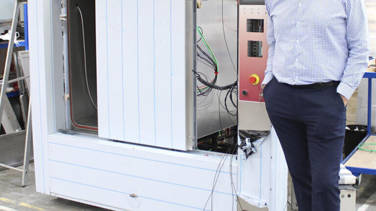 LTE Scientific's Managing Director, John Lees.